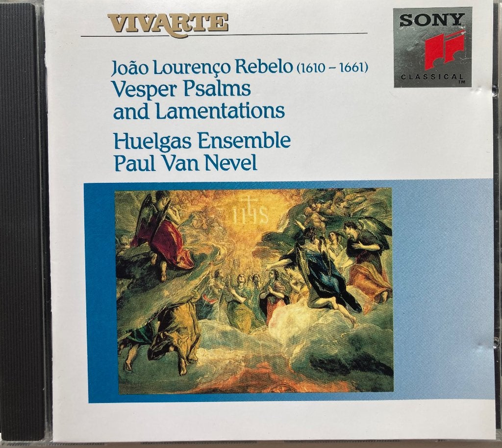 Rebelo | Vesper Psalms and Lamentations | Paul van Nevel, Ophalen of Verzenden, Barok, Gebruikt, Vocaal