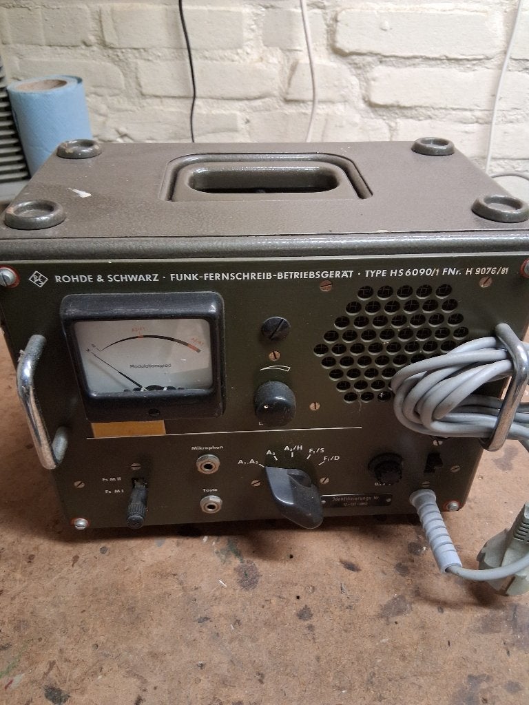 R&S HS6090/1, Ophalen of Verzenden, Gebruikt, Zender en Ontvanger