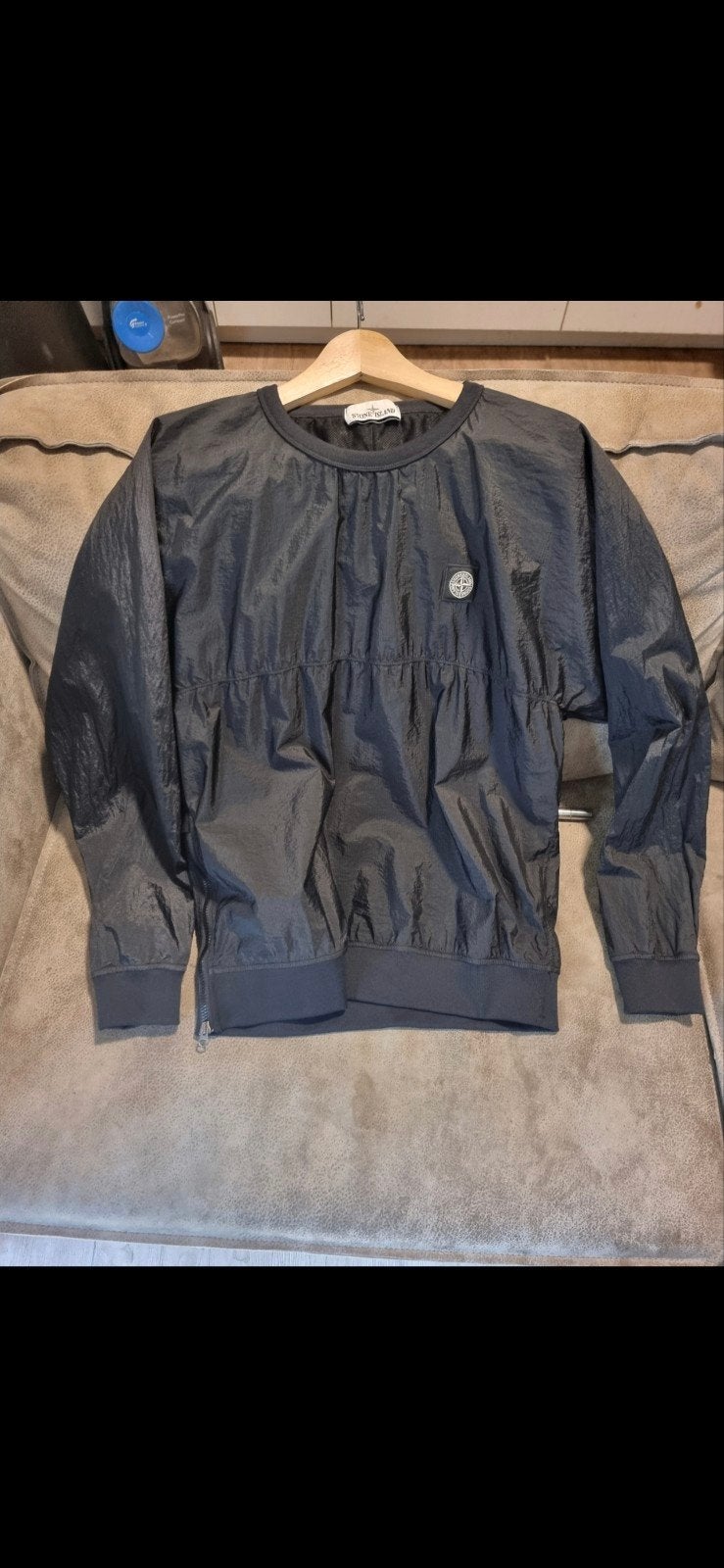 stone island parachute sweater maat L zwart, Kleding | Heren, Truien en Vesten, Ophalen, Maat 52/54 (L), Zwart, Stone Island