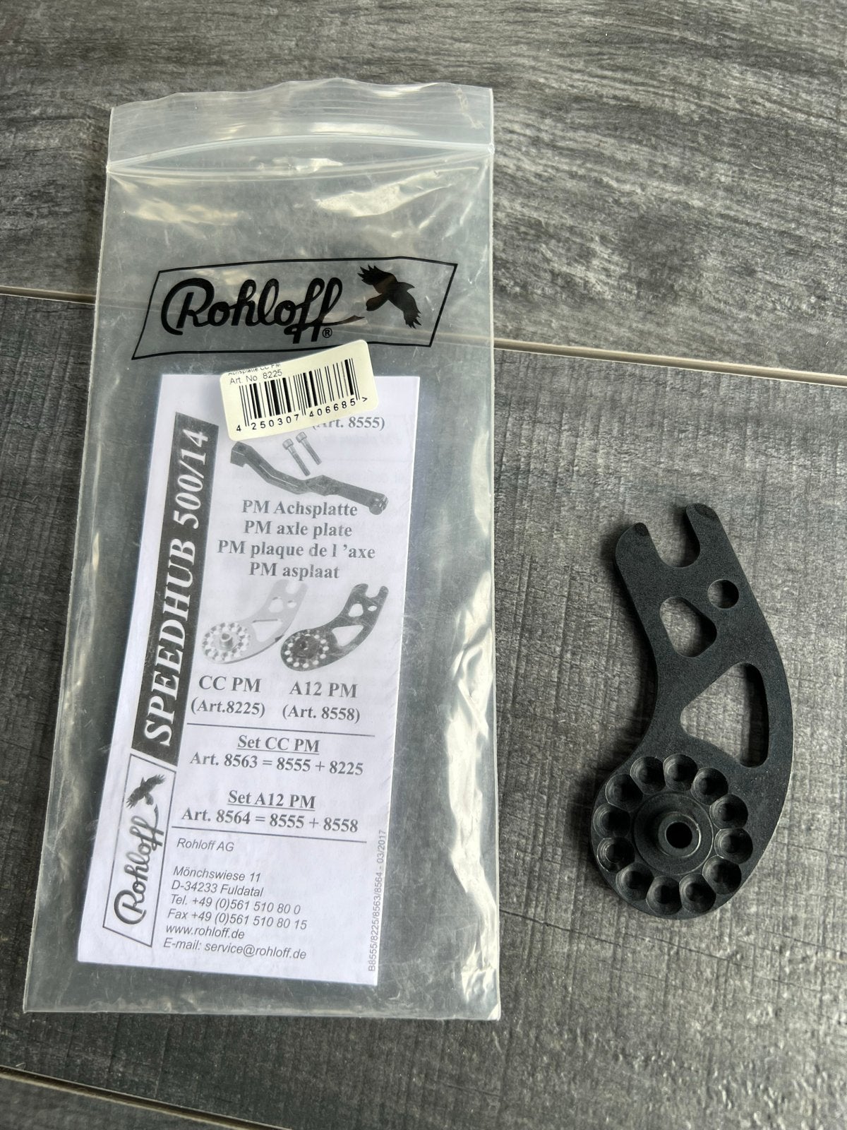 Rohloff Asplaat CC PM 8225 - Nieuw en ongebruikt, Ophalen of Verzenden, Nieuw, Overige typen