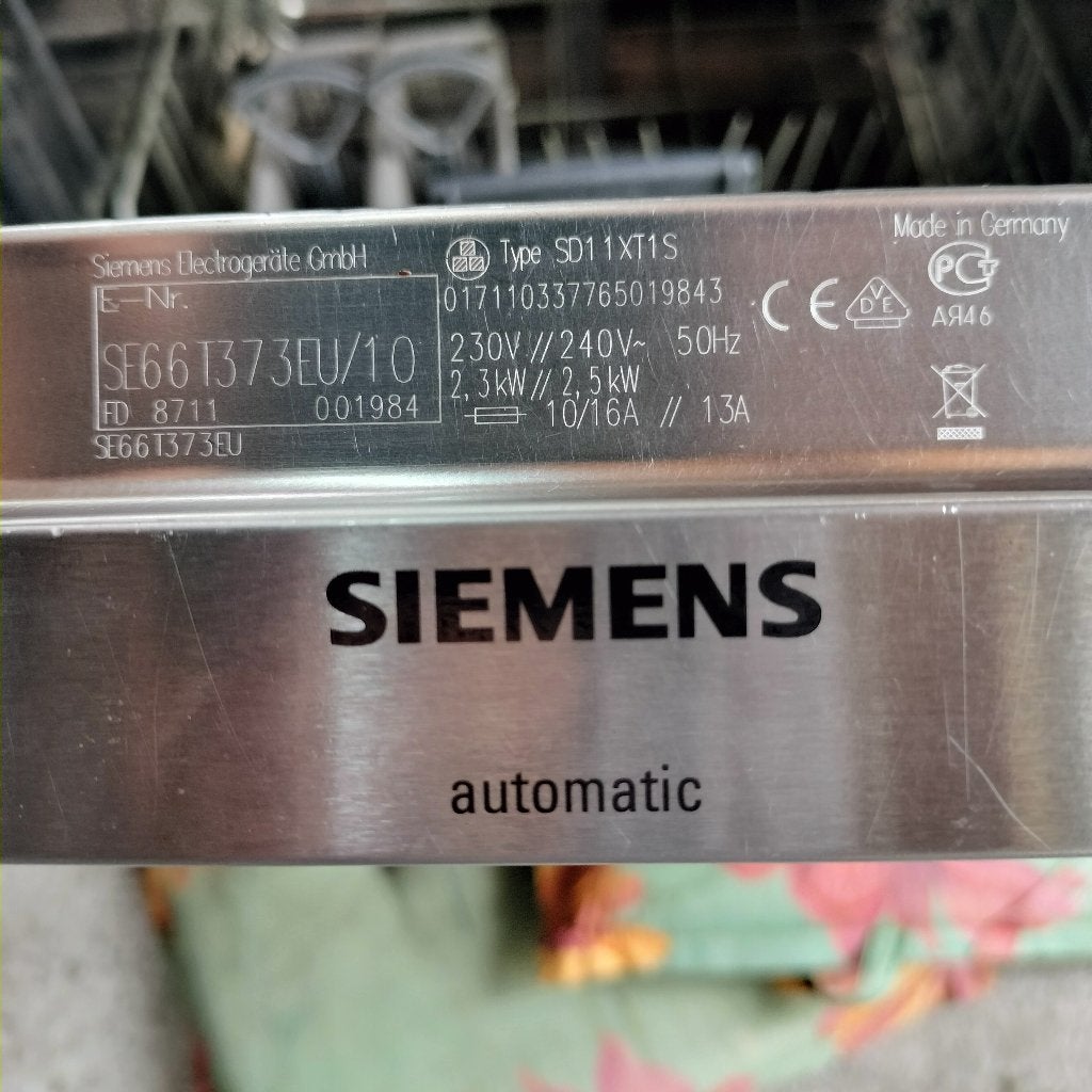 siemens afwasmachine, Witgoed en Apparatuur, Ophalen, Minder dan 85 cm, Inbouw, Niet werkend