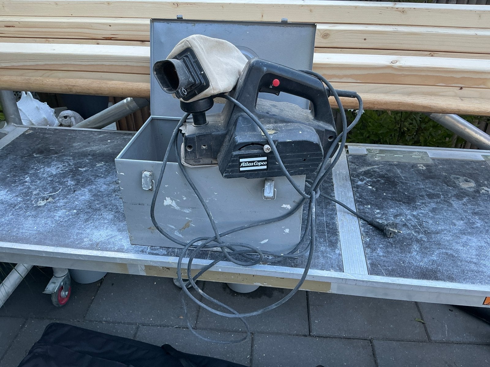 Perfecte elektrische schaafmachine, Doe-het-zelf en Verbouw, Ophalen of Verzenden, Gebruikt, Elektrisch