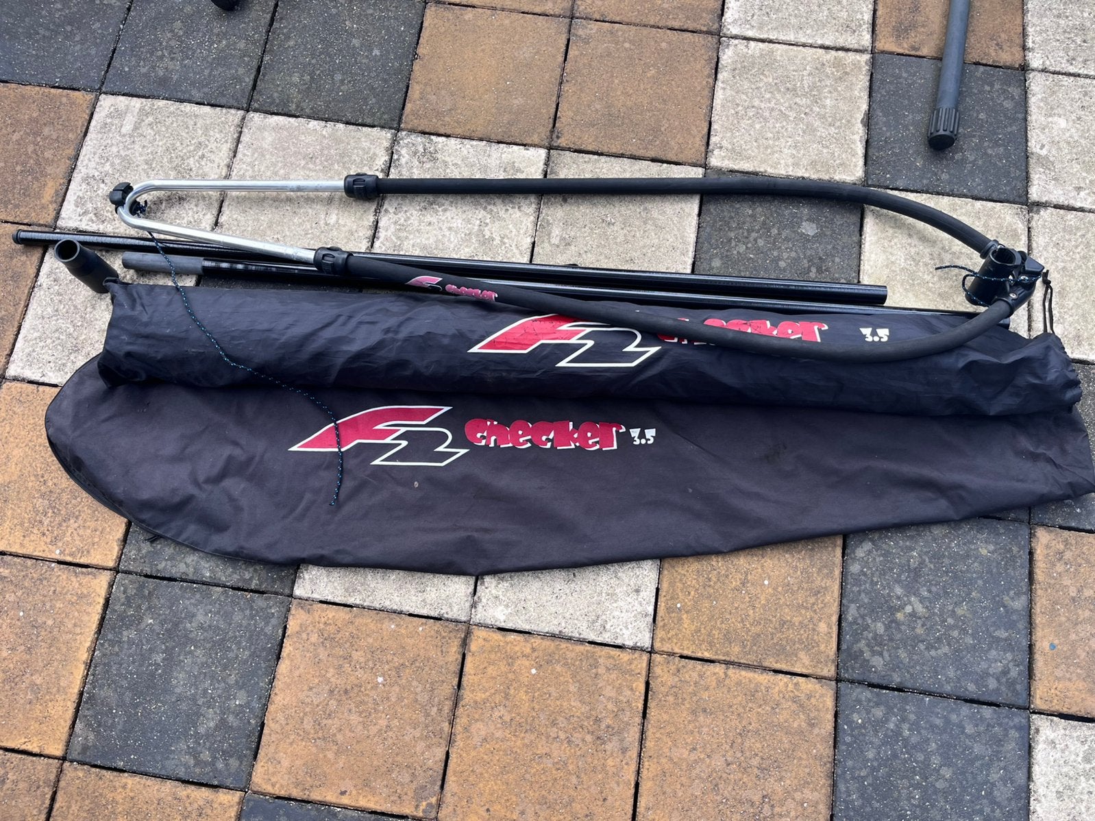 Windsurfzeil 3.5 m2, Ophalen of Verzenden, Zo goed als nieuw, Zeil