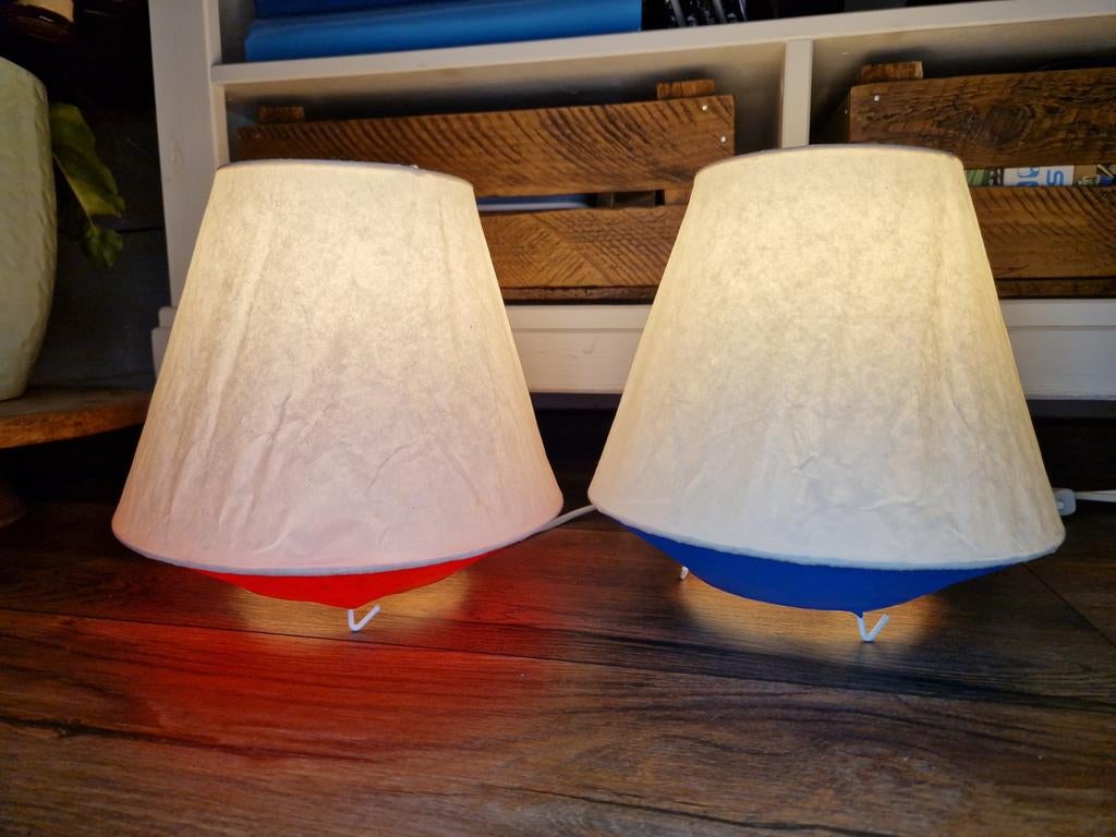 2 Låter-lampen van IKEA, Ophalen of Verzenden, Gebruikt, Overige materialen, Minder dan 50 cm