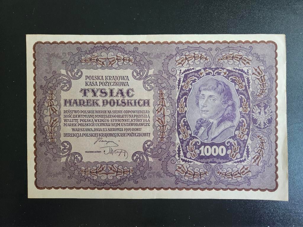 Polen pick 29 1919 UNC-, Ophalen of Verzenden, Polen, Los biljet