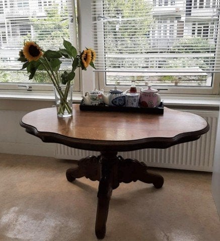 Houten salontafel, 50 – 75, Gebruikt, 50 tot 100 cm, 50 tot 100 cm