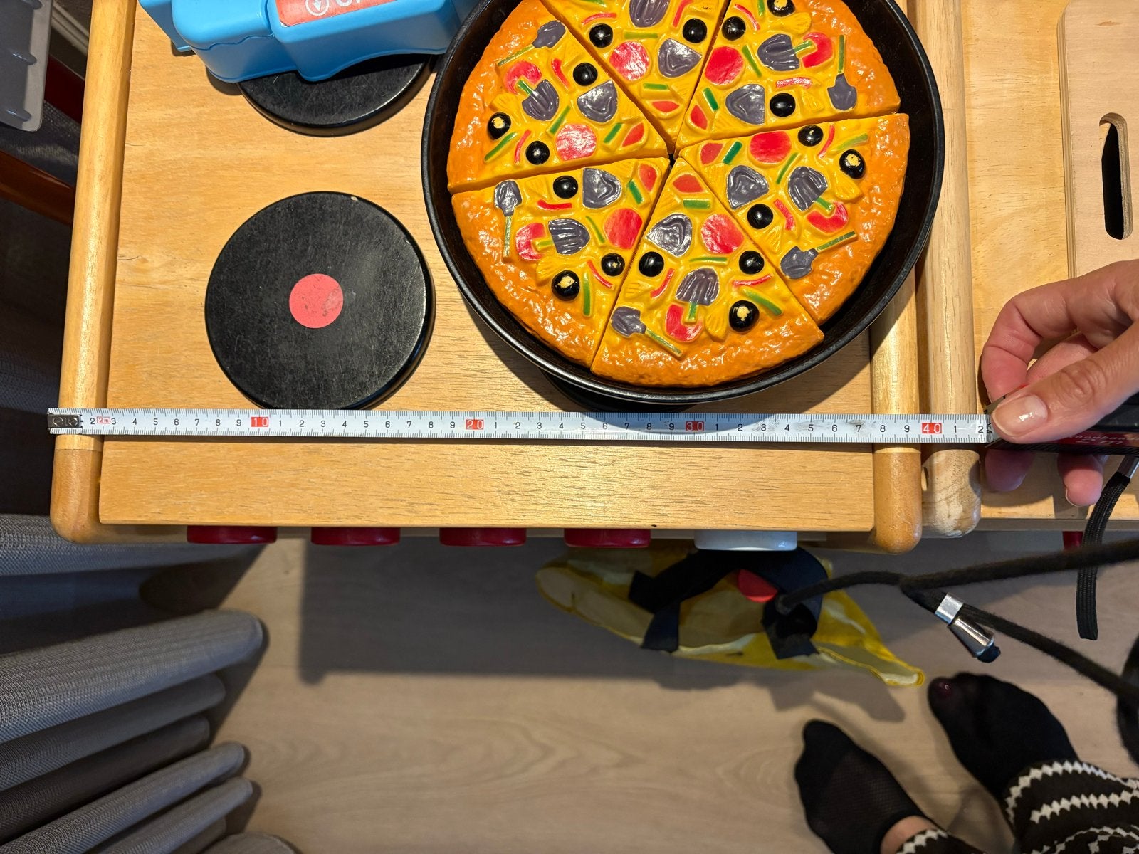 Houten speelkeuken met accessoires en poppenwieg, Ophalen, Gebruikt, Overige typen