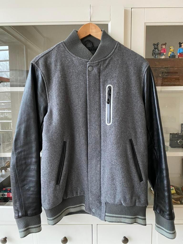 Nike Baseball Jack Jacket Bomberjack Size S Leren Jas, Kleding | Heren, Jassen | Winter, Ophalen of Verzenden, Zo goed als nieuw