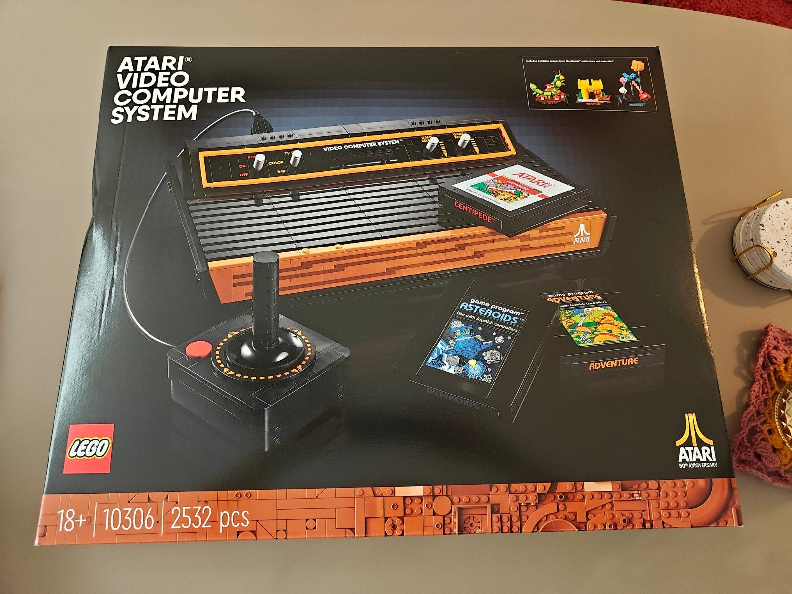 Nieuwe LEGO Atari Video Computer System 10306, Met games, Nieuw, Ophalen of Verzenden, Met 1 controller