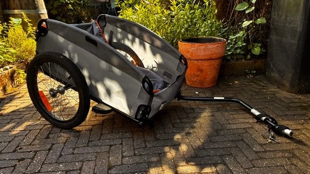 Vevor Fietskar 45 kg - Compacte en Opvouwbare Bagagekar, Ophalen, Opvouwbaar, Bagagekar, Zo goed als nieuw