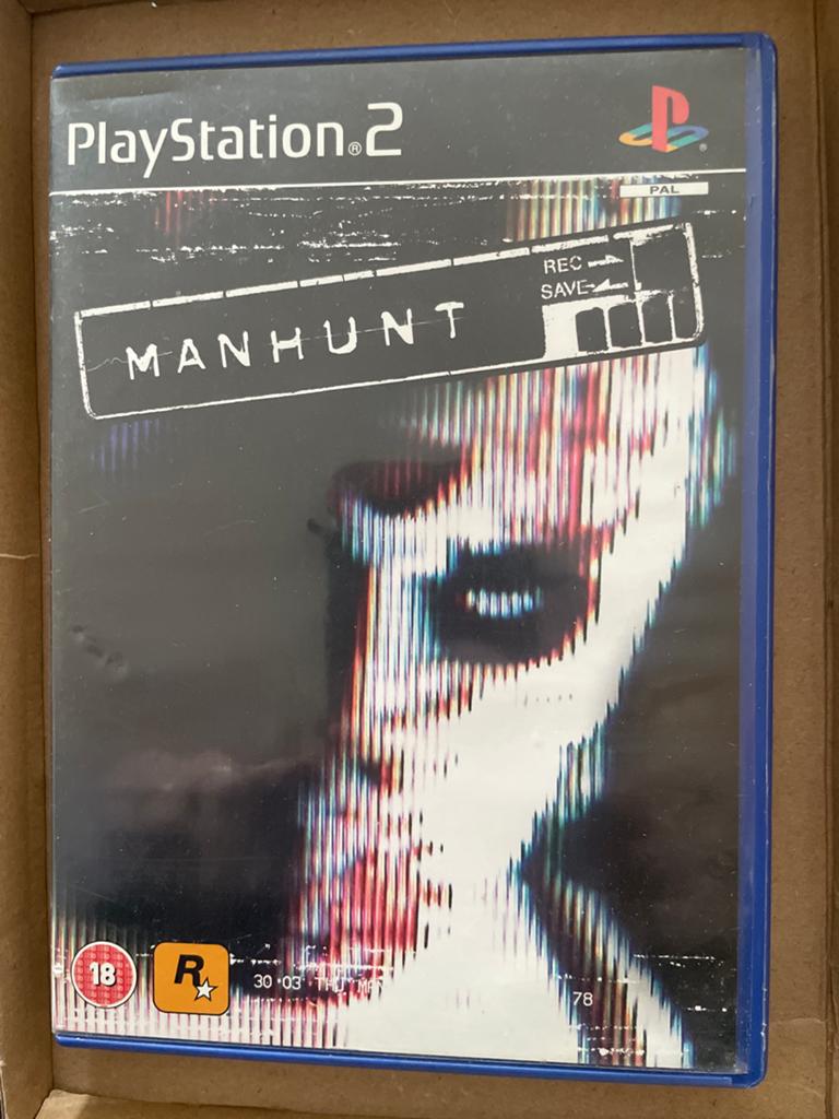 Manhunt PlayStation 2 (PS2) - Klassieke Horror Game, Avontuur en Actie, Gebruikt, Vanaf 18 jaar, 1 speler