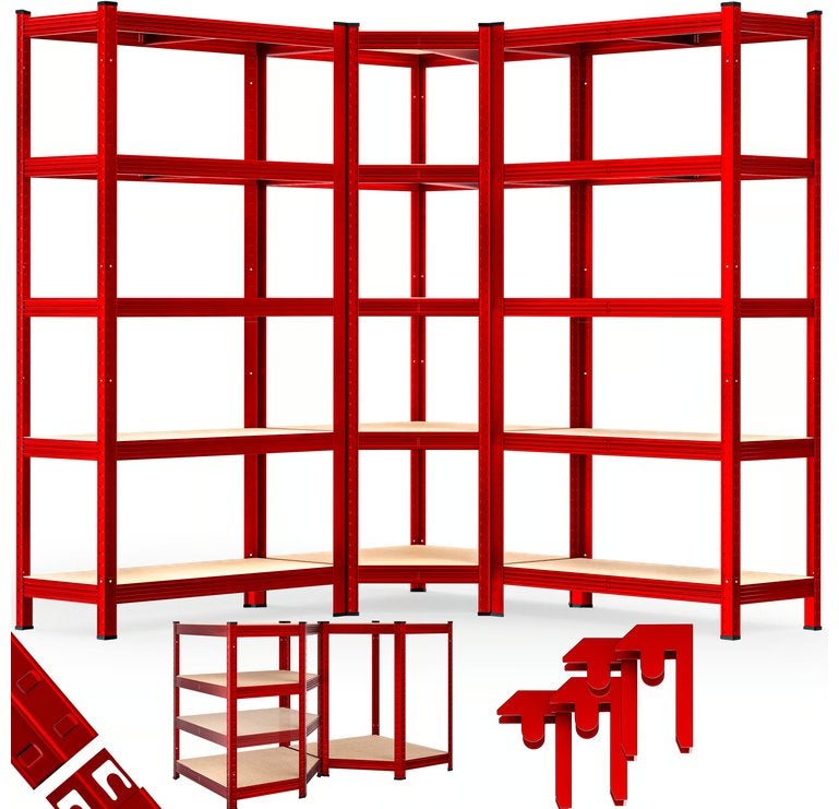 Stellingkast en hoekrekken set van 3 GRATIS BEZORGD!, Huis en Inrichting, Verzenden, Nieuw, Nvt, Nvt
