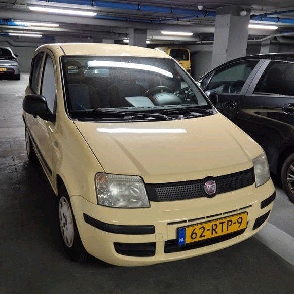 Fijne en zuinige Fiat Panda te koop, nieuwe Apk!, 1242 cc, Handgeschakeld, Particulier, 69 pk