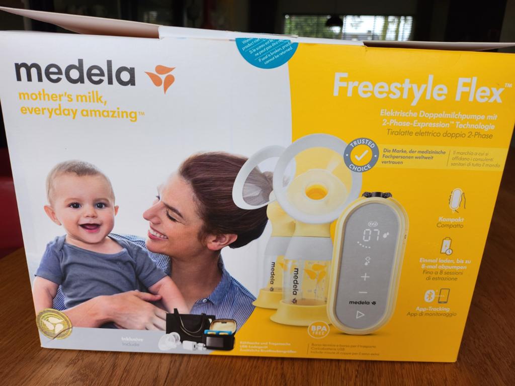 Medela freesrylr flex borstkolf, Kinderen en Baby's, Babyvoeding en Toebehoren, Ophalen of Verzenden, Zo goed als nieuw, Borstkolf
