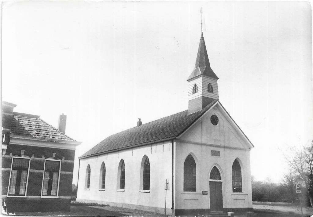 AK Bourtange - N.H. Kerk, Ophalen of Verzenden, 1960 tot 1980, Ongelopen, Groningen
