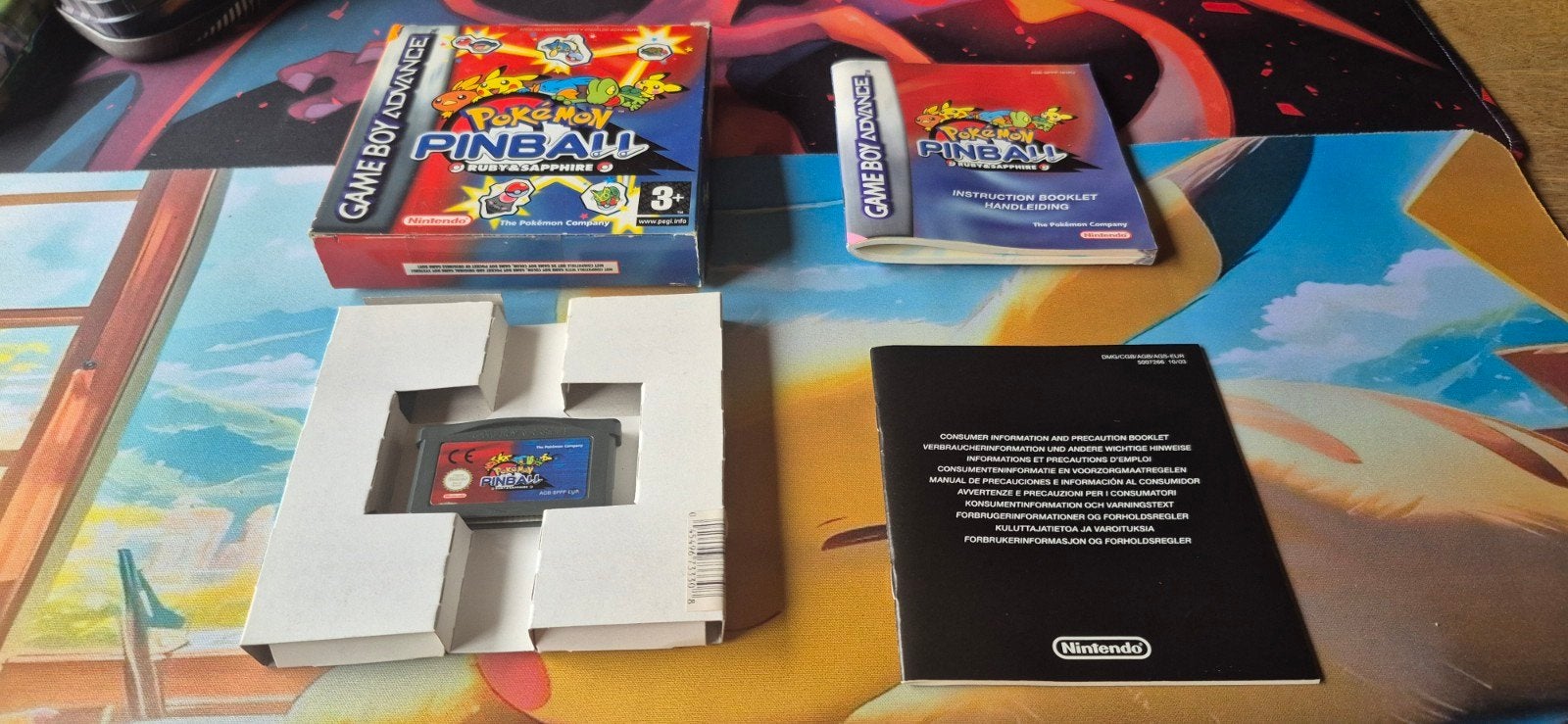 Pokémon Pinball Ruby & Sapphire Game Boy Advance, Gebruikt, Overige genres, 1 speler, Ophalen of Verzenden