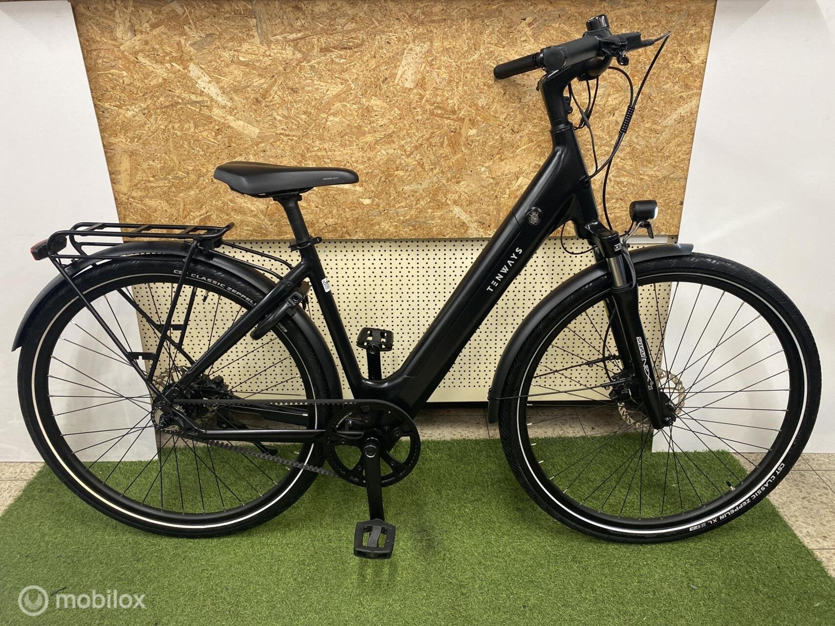 TENWAYS CGO800S 2024 E-BIKE 48CM BELT DRIVE SLECHTS 237 KM, Fietsen en Brommers, TENWAYS, Zo goed als nieuw, 47 tot 51 cm, TENWAYS
