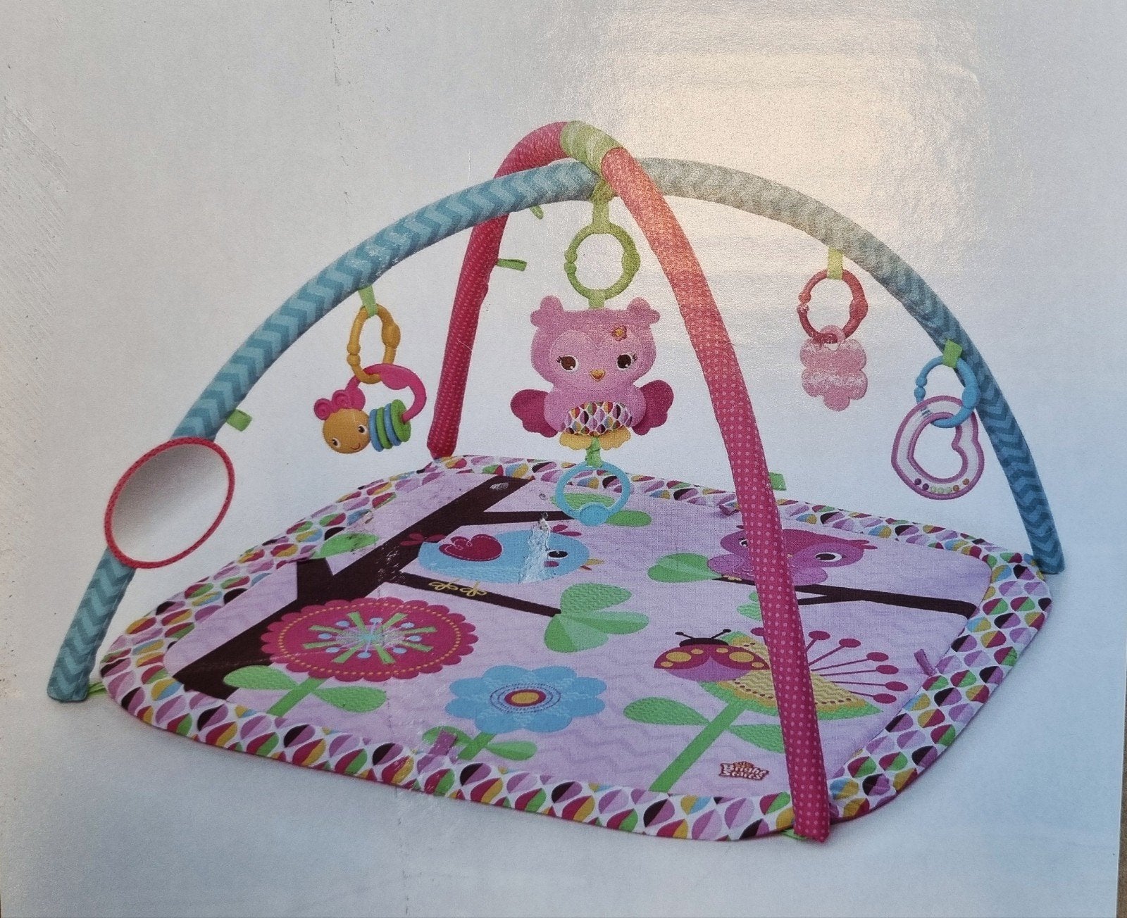 *SGR* Bright Starts Charming Chirps Speelkleed met speelboog, Ophalen of Verzenden, Zo goed als nieuw, Speelkleed