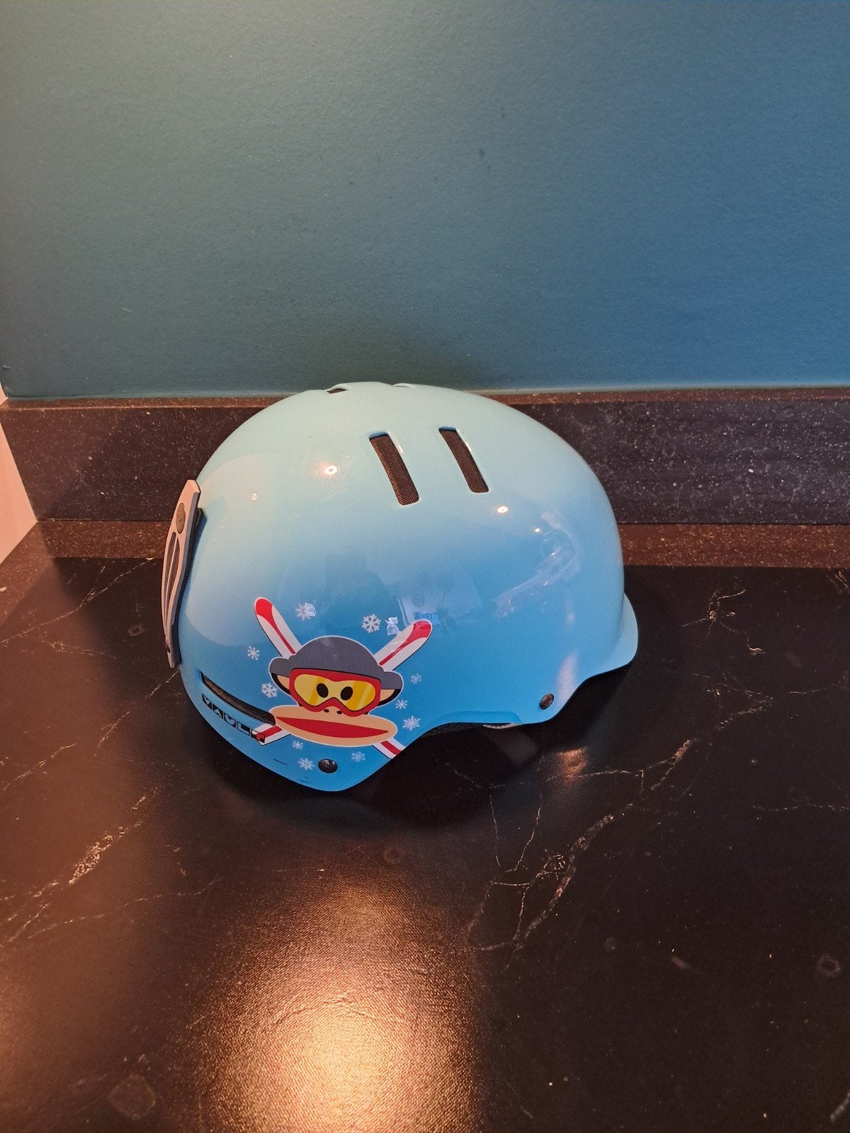 Vault Paul Frank ski/snowboard helm maat M lichtblauw, Overige merken, Gebruikt, Overige typen, Ophalen of Verzenden