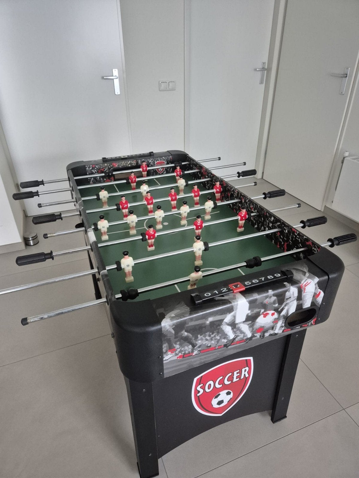 Te koop: tafelvoetbal spel, Ophalen, Gebruikt