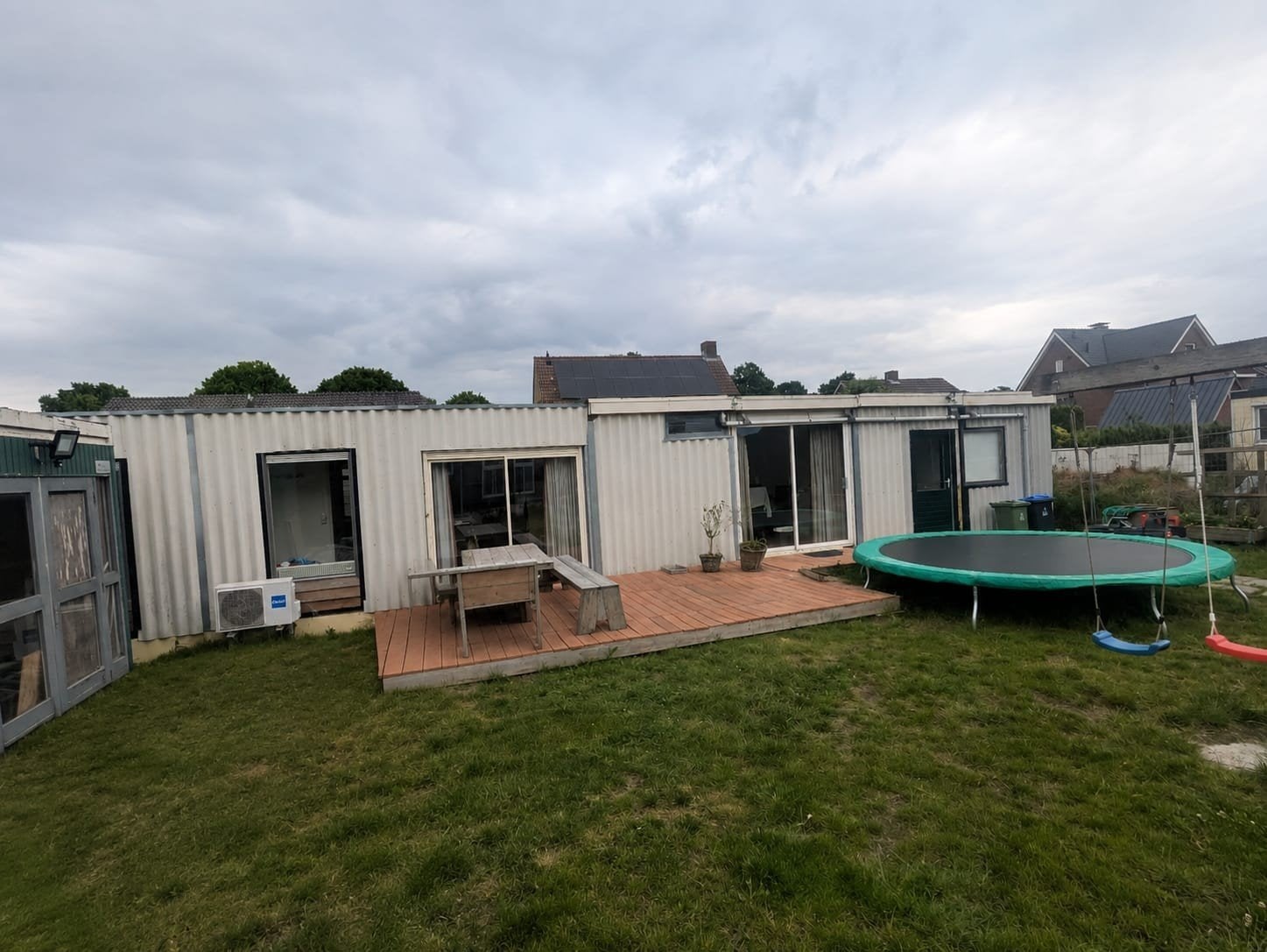 Woonunits 105 m2, Ophalen