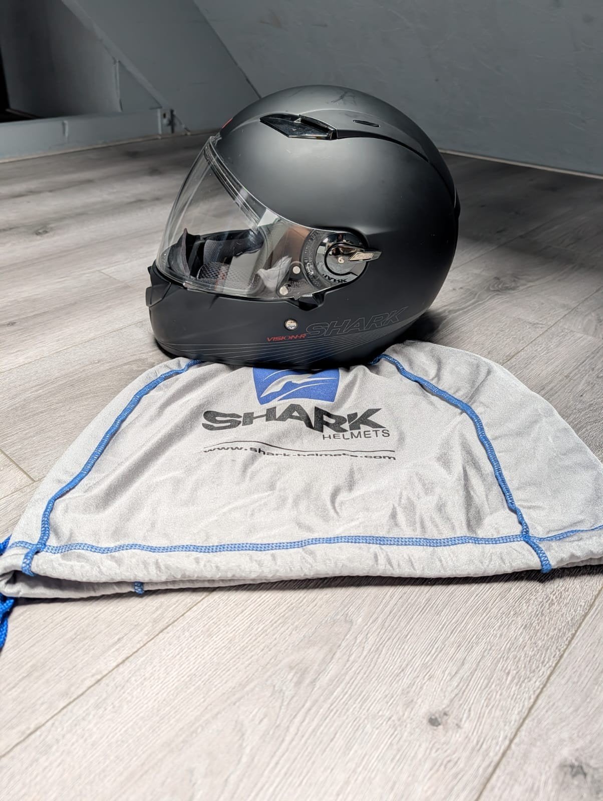 Shark Vision-R integraalhelm – Mat zwart – Maat XS, Motoren, Kleding | Motorhelmen, Ophalen, XS, Shark, Integraalhelm