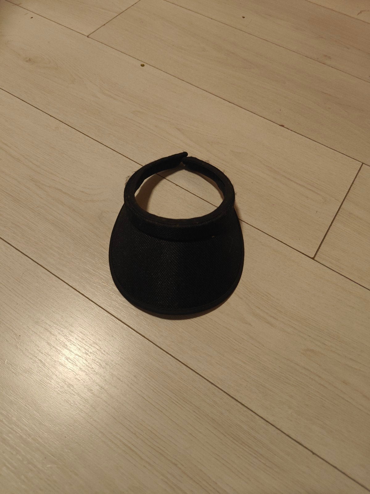 Zwarte zonneklep - One size fits all, Ophalen, One size fits all, Pet, Onbekend