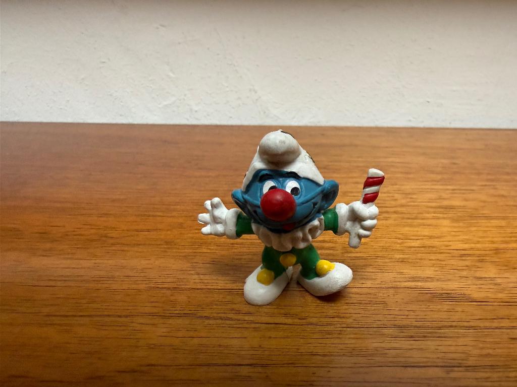 Clown Smurf, Verzamelen, Smurfen, Gebruikt, Poppetje, Figuurtje of Knuffel, Verschillende Smurfen, Ophalen of Verzenden
