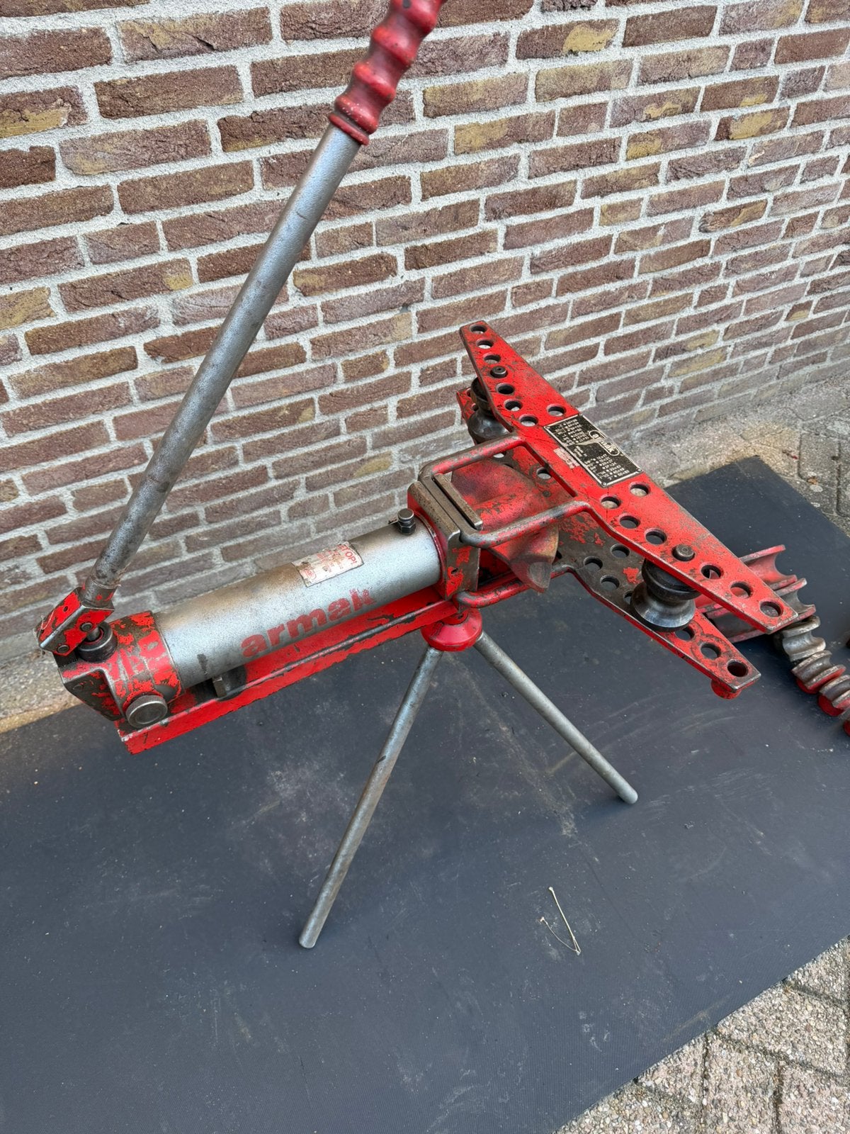 Buigpomp zware uitvoering., Doe-het-zelf en Verbouw, Ophalen, Gebruikt