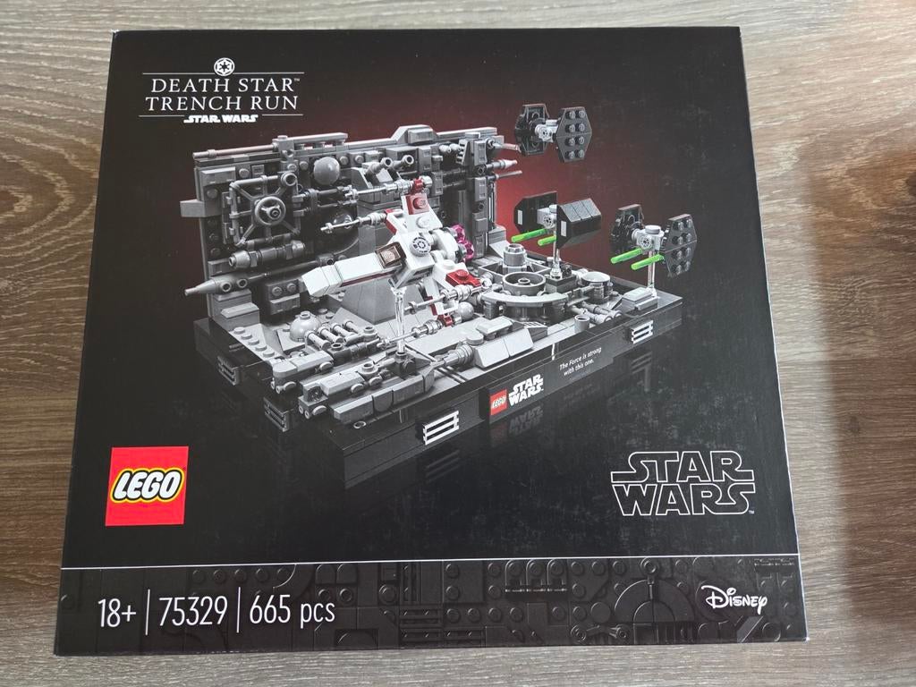 LEGO Star Wars Death Star Trench Run Diorama 75329 NIEUW, Star Wars, Lego, Nieuw, Ophalen of Verzenden