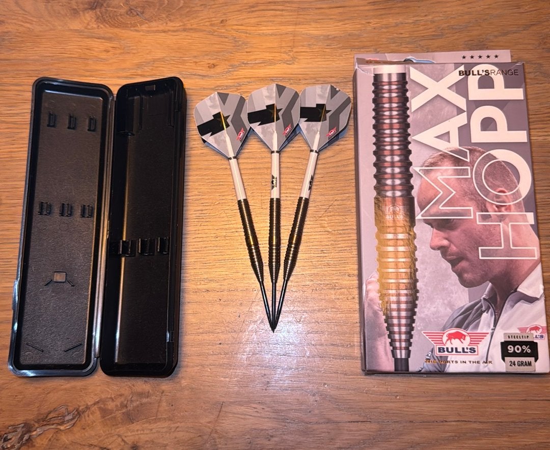 Bull's Max Hopp E5 90% 24 gram - Dartpijlen, Ophalen of Verzenden, Zo goed als nieuw, Pijlen