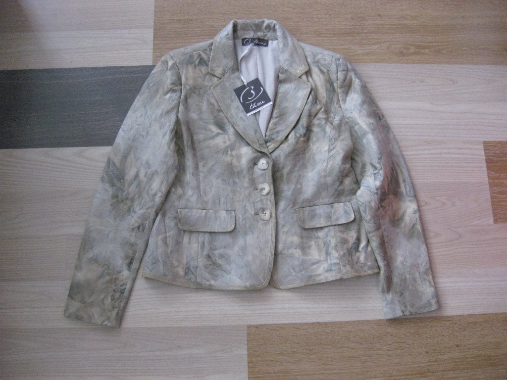 Nieuwe B Three suedine blazer, maat 40, Kleding | Dames, Jasjes, Kostuums en Pakken, Maat 38/40 (M), Verzenden, Nieuw, Jasje