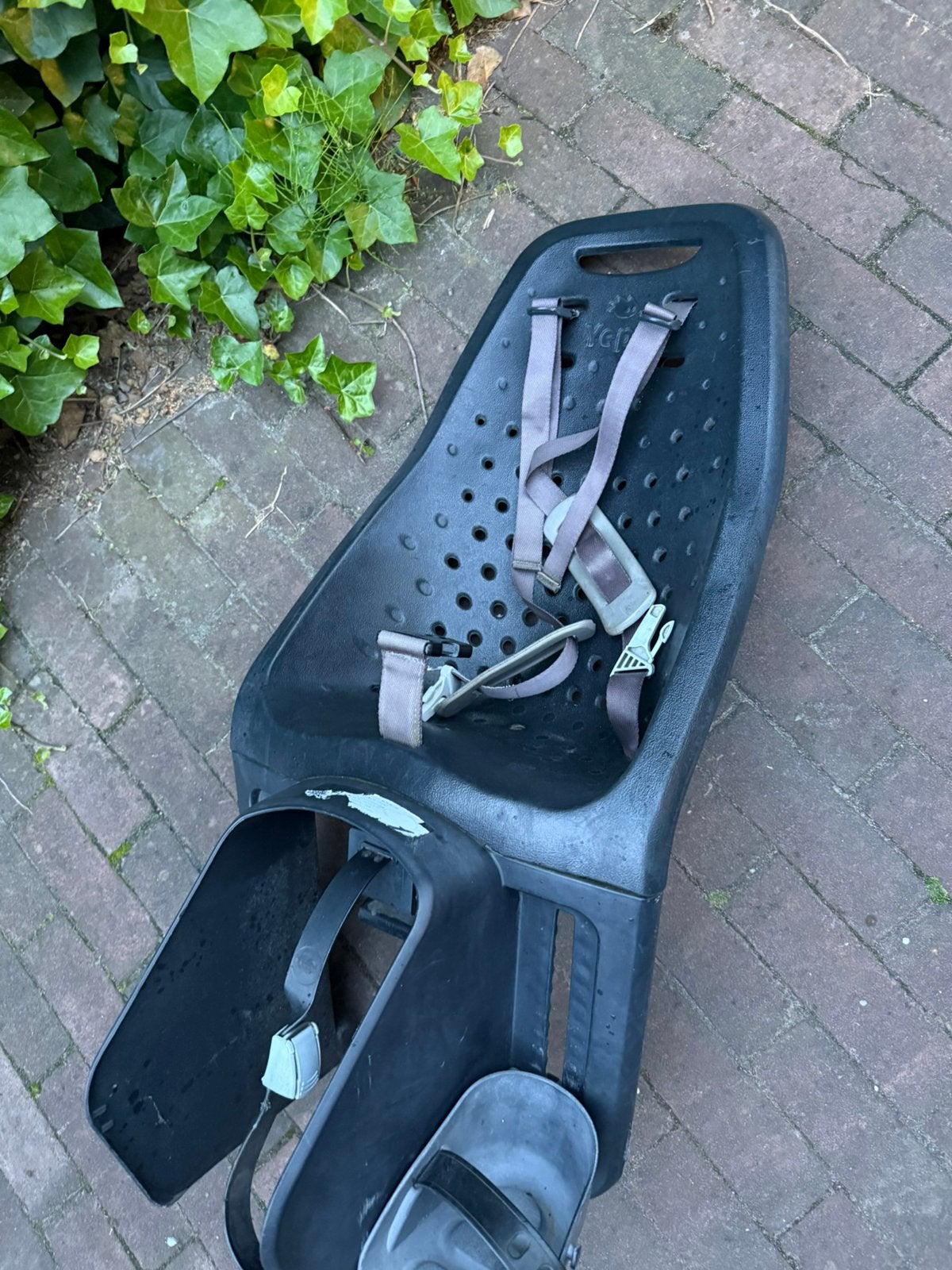 Yepp achterzitje met easyfit carrier XL, Ophalen, Gebruikt