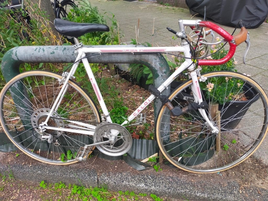 Racefiets Classic Caloi 10 original, Fietsen en Brommers, 28 inch, Velgrem, Zo goed als nieuw, 15 tot 20 versnellingen