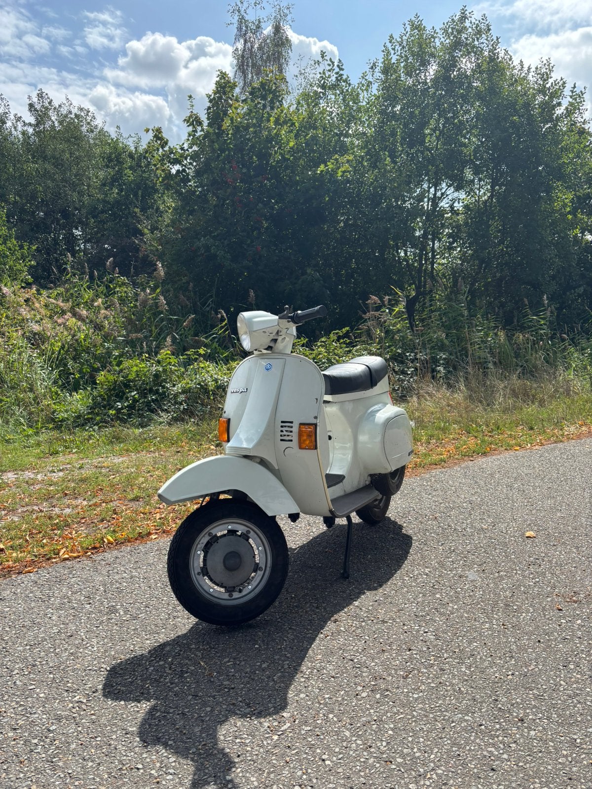 Vespa Piaggio PK 50 XL Automatica - origneel NL wit, Ophalen, Tweetakt, Maximaal 45 km/u, Zo goed als nieuw