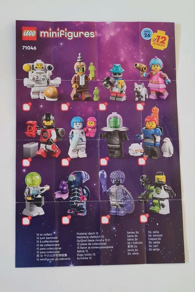 Lego 71046 Minifigures Serie 26, Lego, Nieuw, Ophalen of Verzenden, Minifiguren serie