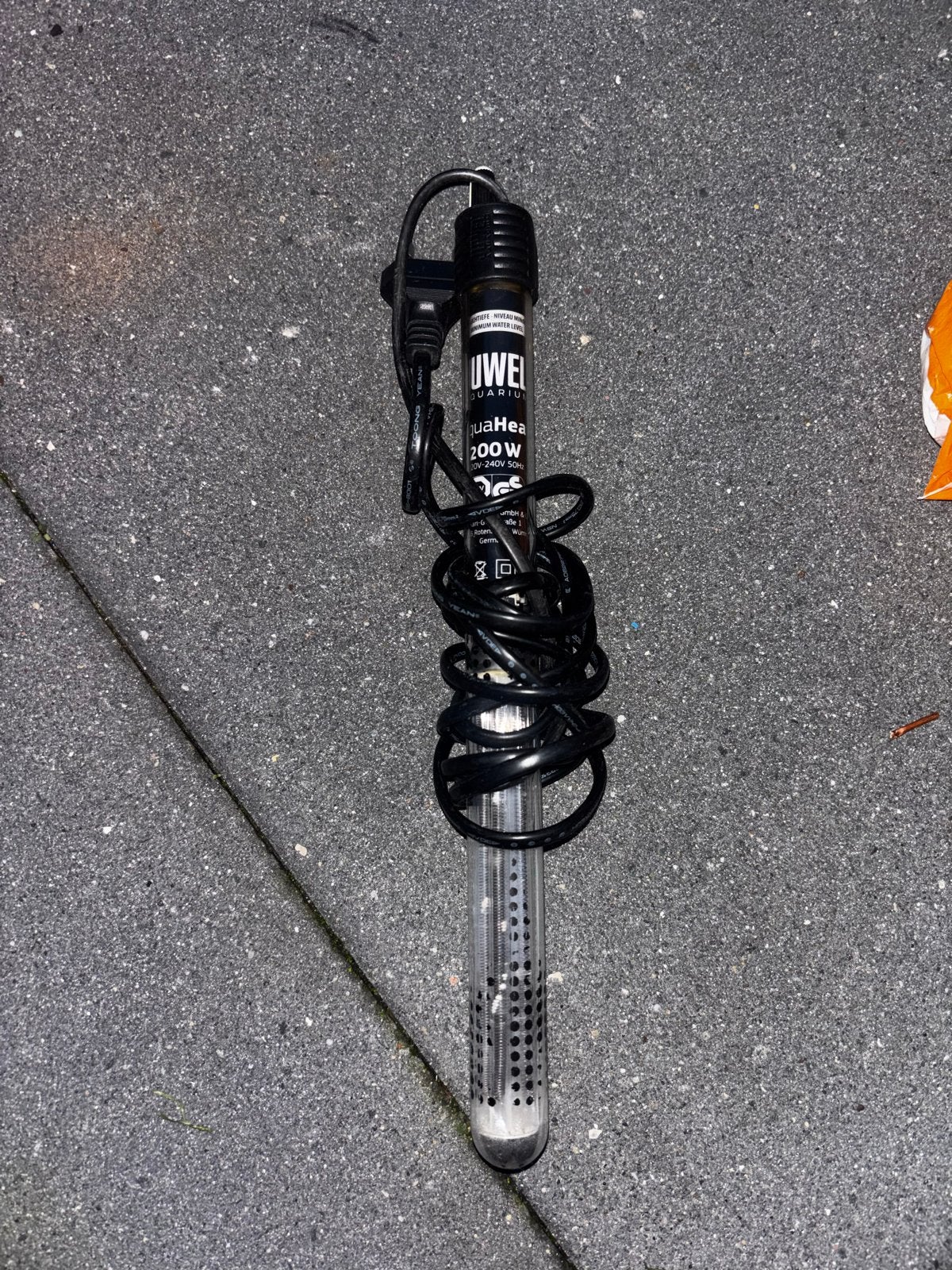 Juwel 200 watt aquarium heater, Verlichting of Verwarming, Ophalen of Verzenden, Zo goed als nieuw, Verwarming