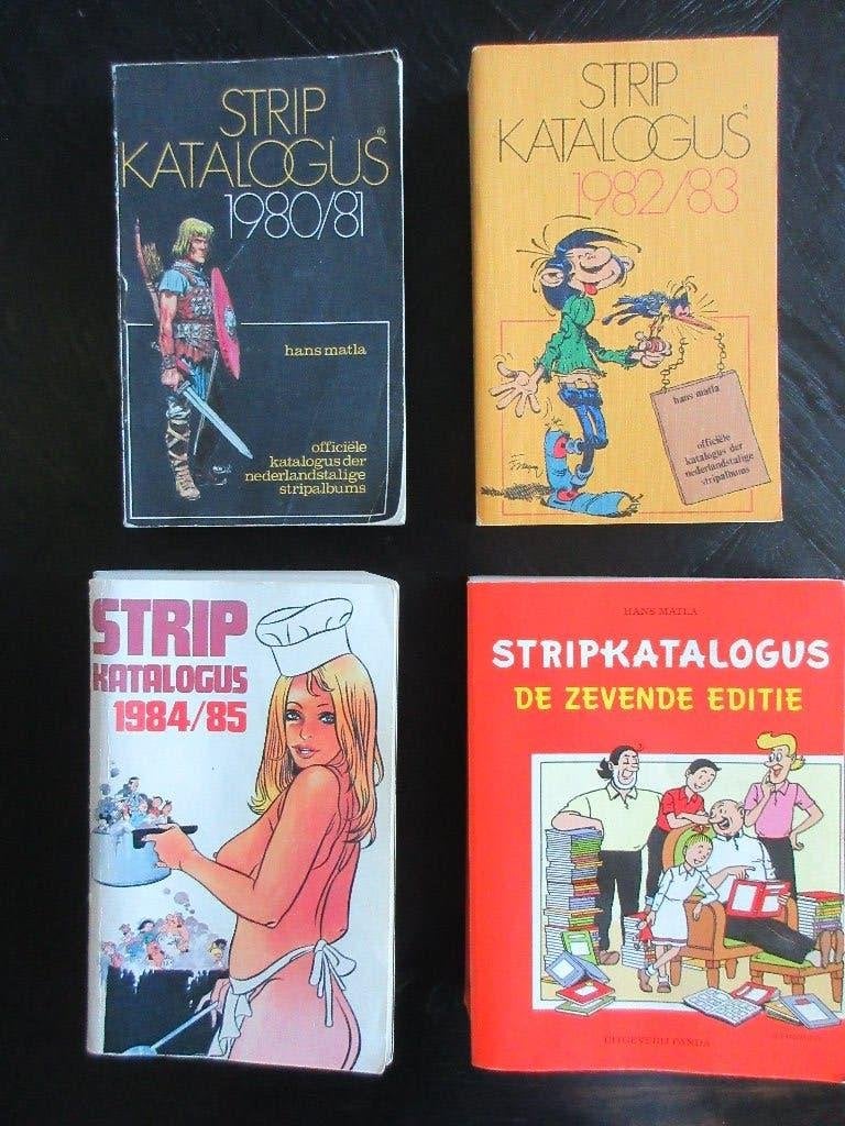 Stripcatalogi Panda 4e t/m 7e editie, Boeken, Gelezen, Verzenden, Eén stripboek, Diverse tekenaars en schrijvers