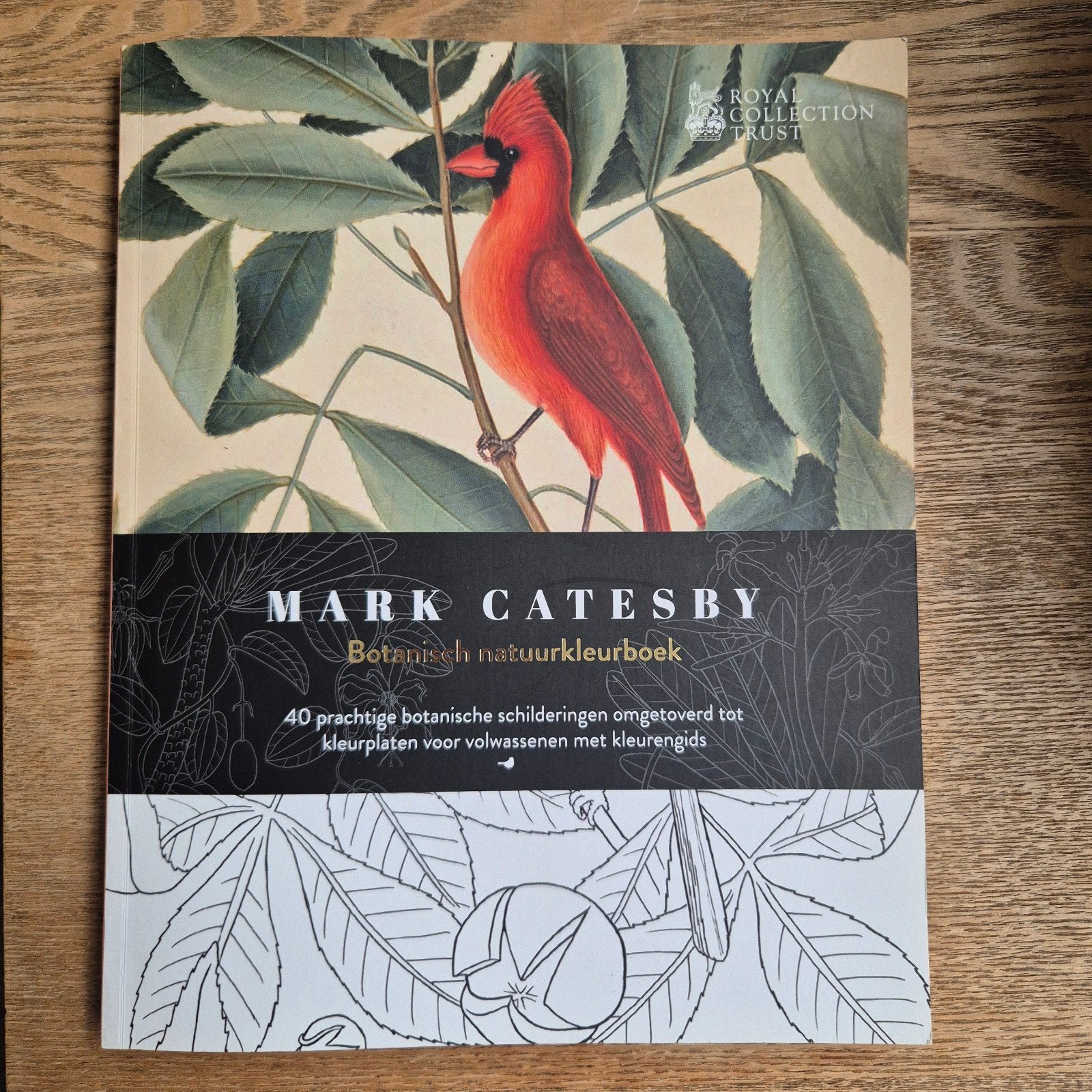 Mark Catesby - Botanisch natuurkleurboek, Ophalen of Verzenden, Zo goed als nieuw, Mark Catesby