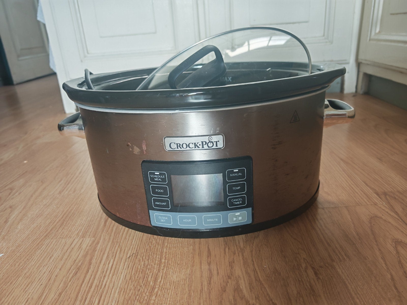 Crock-Pot 5.6L Slowcooker CSC066X, Ophalen of Verzenden, Timer, Gebruikt