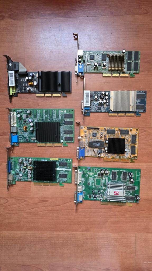 Vintage AGP VGA kaarten (nVidia, ATI), Ophalen of Verzenden