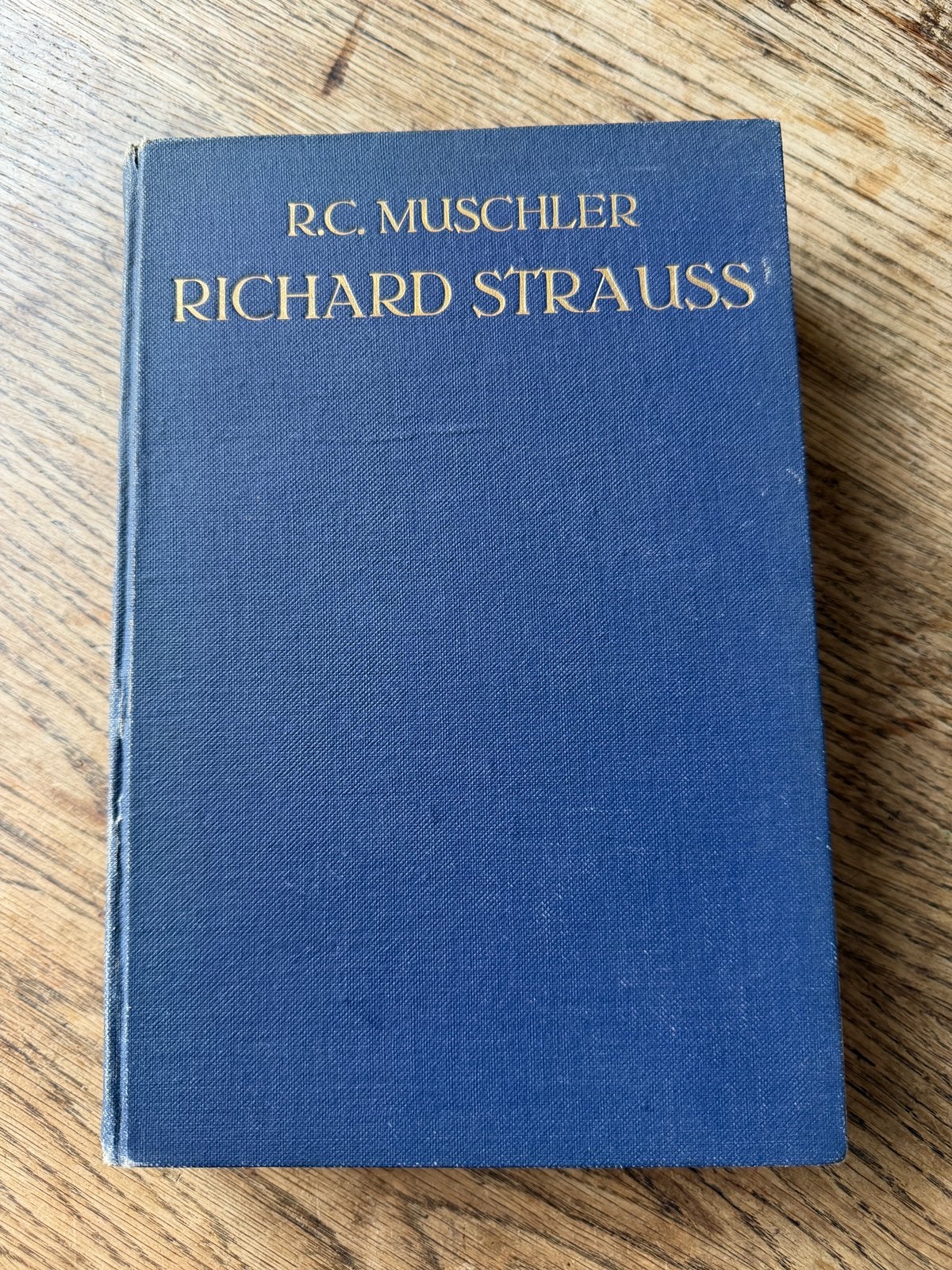 Richard Strauss von Reinh.C.Muschler, Antiek en Kunst, Ophalen