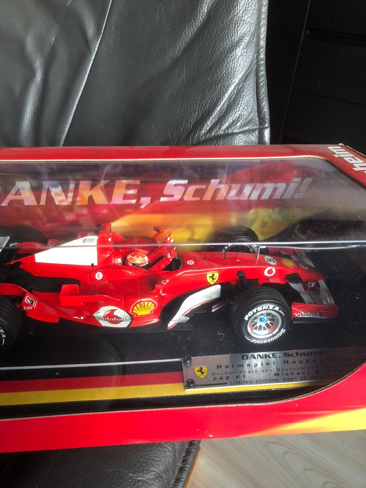 MICHAEL SCHUMACHER - LIMITED FERRARI HOCKENHEIM 2006 (NIEUW!, Ophalen of Verzenden, Nieuw, Auto, Hot Wheels