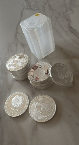 Zilveren Noah’s Ark munten. 1 ounce 31.1 gram 1OZ, Ophalen of Verzenden, Zilver
