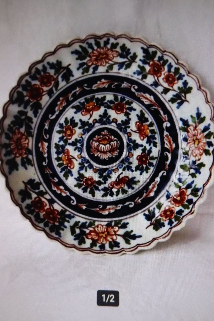 Vintage Makkum Tichelaar bord 1940-1960, Antiek en Kunst, Ophalen of Verzenden