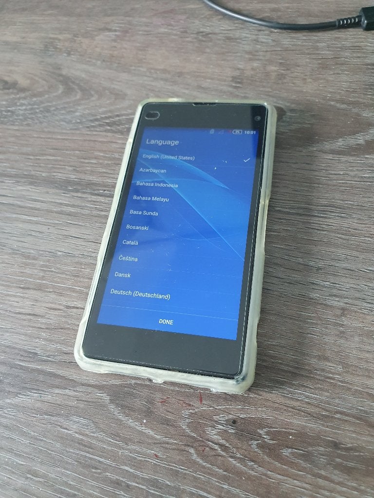 Sony Xperia Z1 Compact, Gebruikt, Zwart, Touchscreen, Ophalen of Verzenden