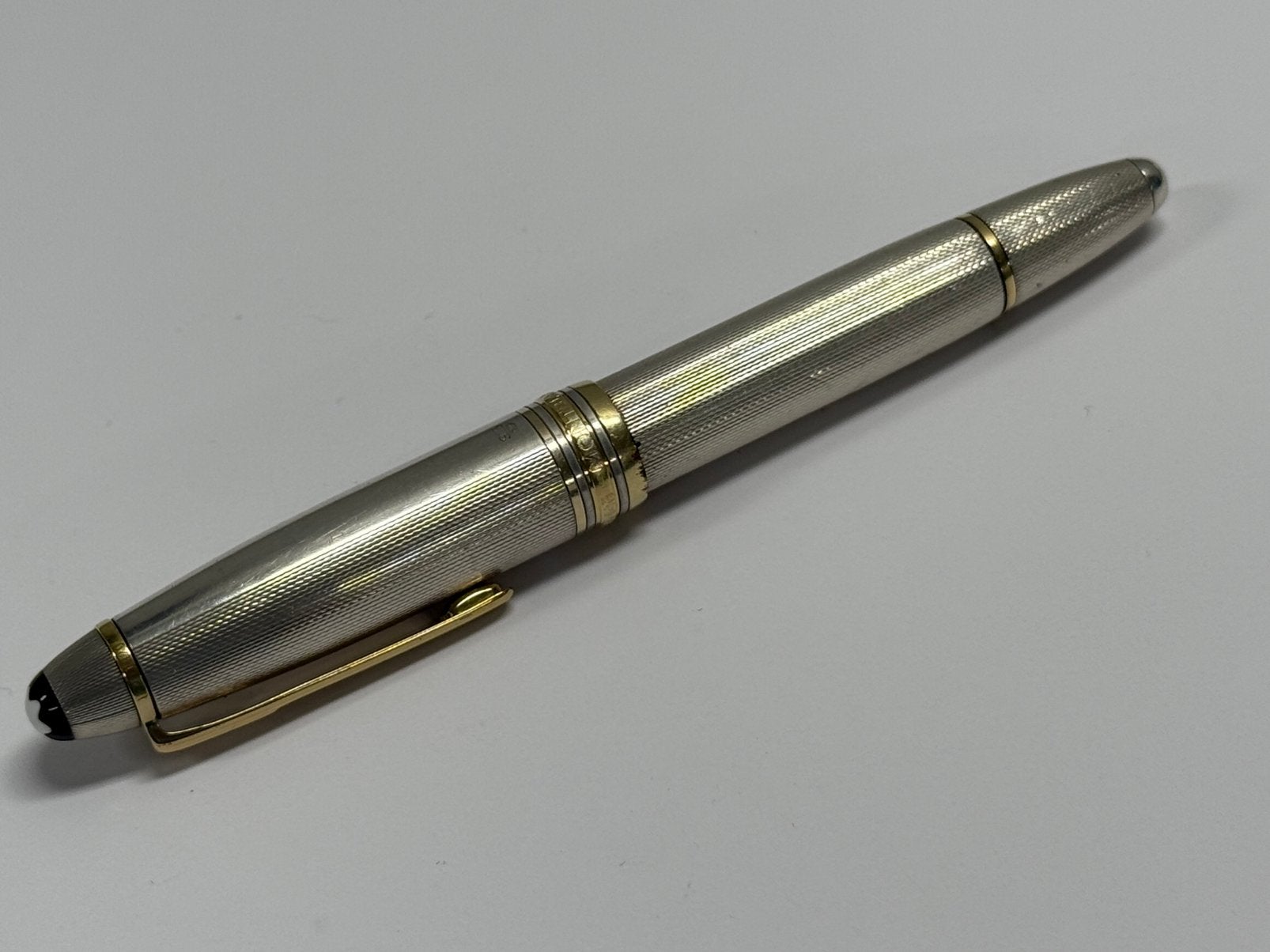 Montblanc Meisterstuck 146 Sterling LeGrand Fountain Pen, Ophalen of Verzenden, Gebruikt, Vulpen, Mont Blanc