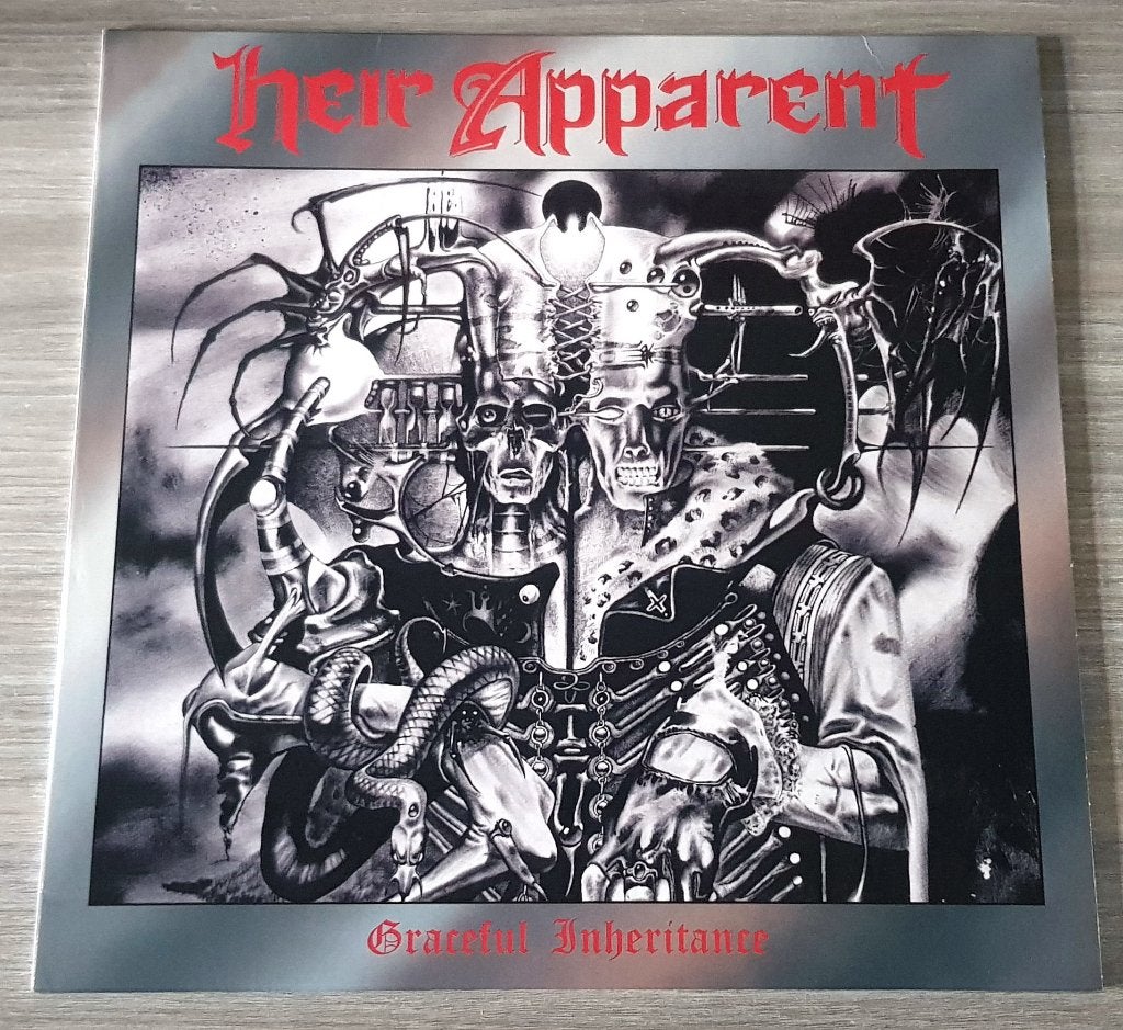 LP Heir Apparent - Graceful Inheritance [Rem.180gr.Vinyl], Beschermende buitenhoes, Ophalen of Verzenden, Zo goed als nieuw, Heavy metal