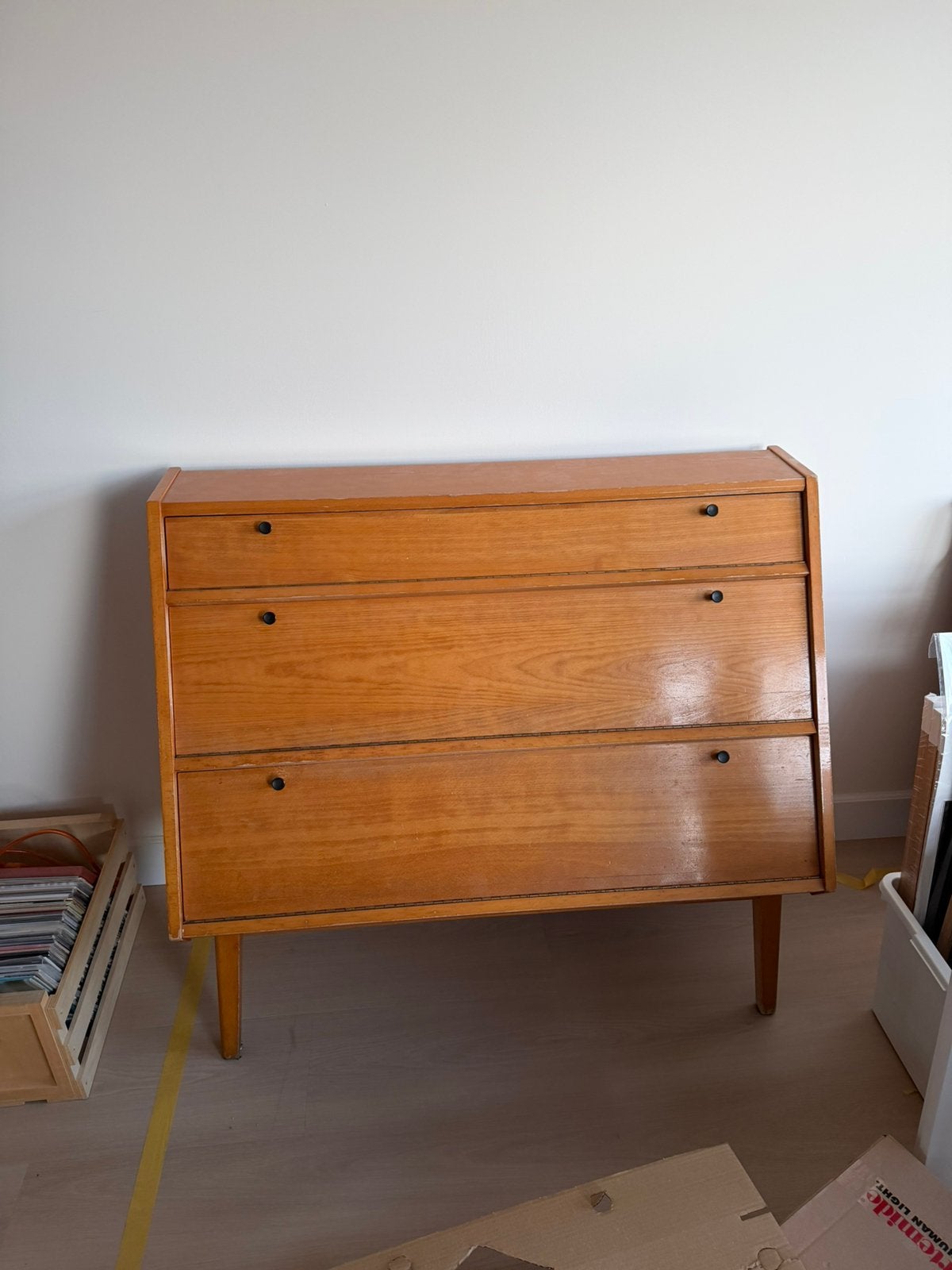 Schoenenkastje retro, 5 laden of meer, Zo goed als nieuw, Minder dan 100 cm, 25 tot 50 cm