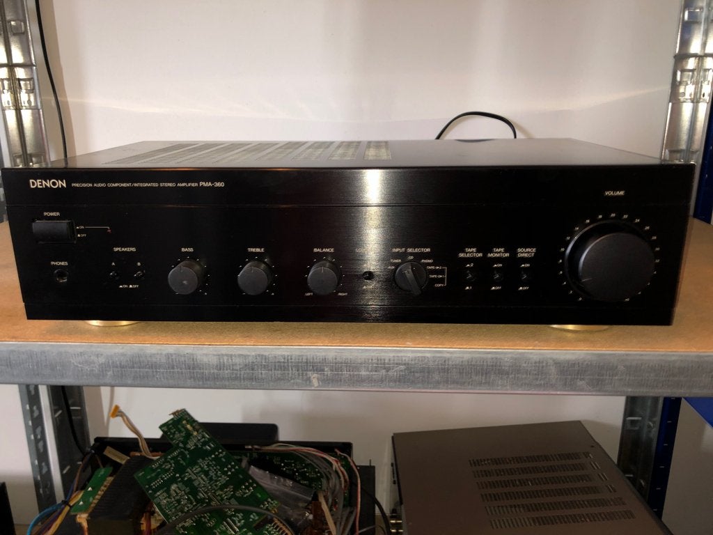 Denon versterker PMA 360, Gebruikt, Denon, Ophalen of Verzenden, 60 tot 120 watt